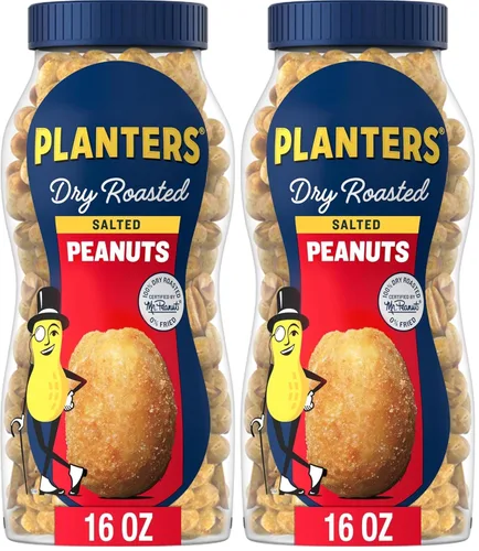 Vista 20 de PLANTERS Cacahuetes ligeramente salados, bocadillos de proteínas a base