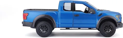 Vista 5 de Maisto 1:24 SE Camiones 2017 Ford F150 Raptor - Azul