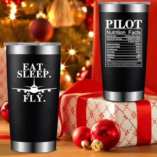 Vista 3 de Regalos de piloto para hombres, regalos de aviación para pilotos, regalos de avión para aviadores, día de San Valentín, Navidad, regalos