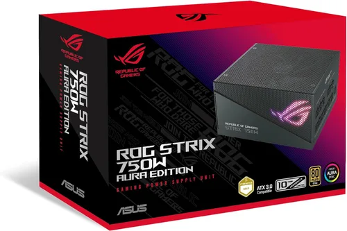 Vista 14 de ASUS ROG Strix 750W Oro Edición Aura