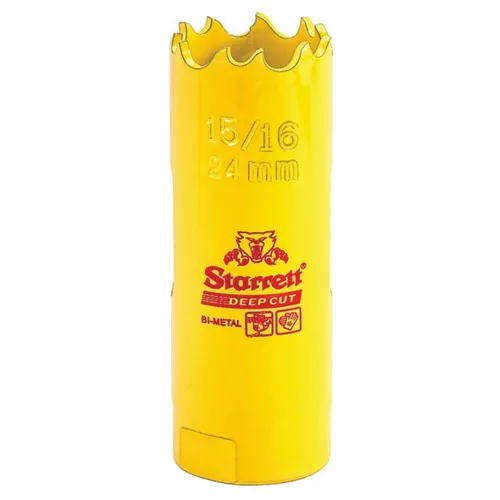 Vista 30 de Starrett LS - Corona perforadora HSS de corte profundo 1-7-8" (48mm) (DCH0178-G)