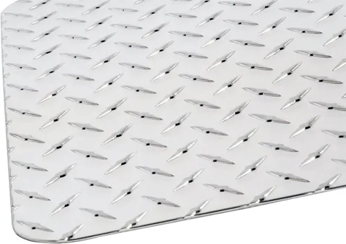 Vista 4 de Dee Zee DZ1808 Brite-Tread - Aletas universales de aluminio para barro (11 x 19 pulgadas)