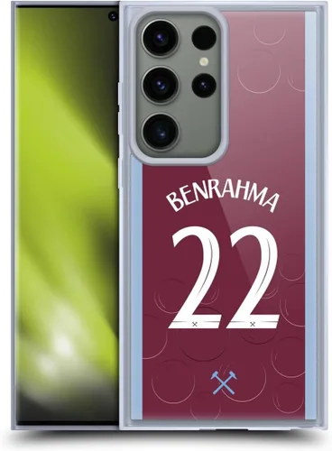 Vista 45 de Head Case Designs Officially Licensed West Ham United FC James Ward-Prowse 2023/24 Players Home Kit Gel Case [Military Grade Protection] Compatible