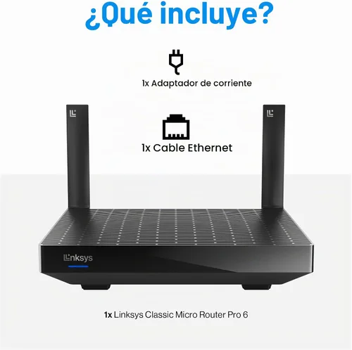 Vista 5 de Linksys Router Mesh WiFi 6 Conecta más de 35 dispositivos Hasta 2,700 pies cuadrados Velocidades de hasta 5.4 Gbps LN3121-AMZ Lanzamiento