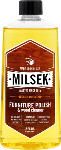 Vista 10 de Milsek Pulidor de muebles y limpiador de madera Aceite de limón 5 galones