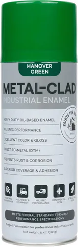 Vista 29 de Pinturas para la industria Esmalte industrial, Pintura en aerosol - Maquinaria de hierro de metal de acero - 1 lata (aluminio metálico) 9-S-1423