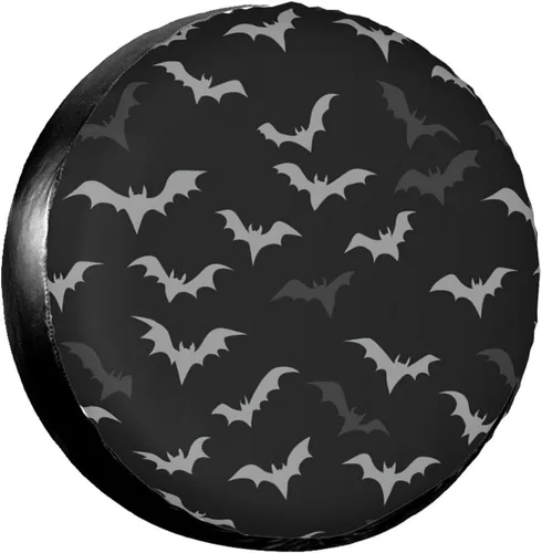 Vista 14 de 70s Groovy Hippie Retro Spare Tire Cover Wheel Protectors Dust-Proof Wheel Tire Cover Fit Trailer, Rv, Sand Many Vehicle 14inch
