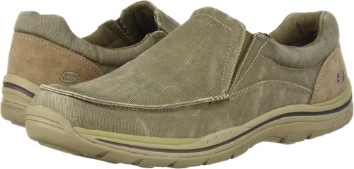 Vista 13 de Skechers Avillo Mocasín para hombre de ajuste relajado