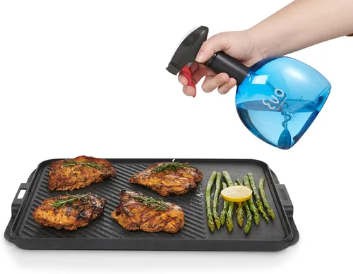 Vista 5 de Evo botella pulverizadora de aceite, sin aerosol, para aceites de oliva de cocina