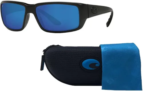 Vista 3 de Costa Fantail 6S9006 - Lentes de sol rectangulares para hombre paquete con kit de gafas de cortesía iWear de diseñador