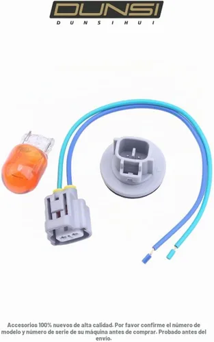 Vista 3 de DUNSIHUI 90075-60028 - Conector de enchufe de señal de repuesto para RAV4 Prius Tacoma Corolla 90980-11019 (incluye bombilla)
