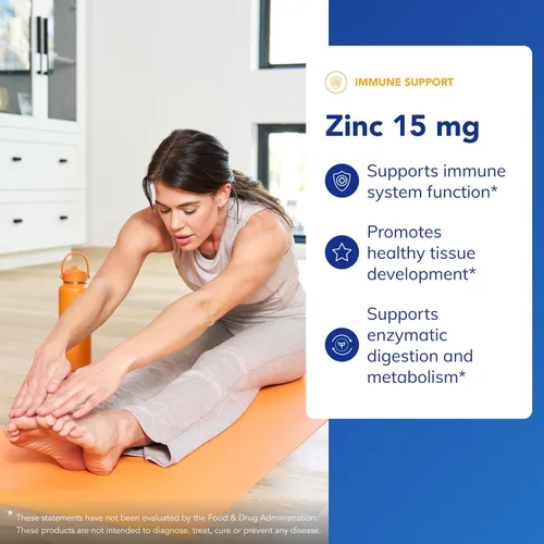 Vista 3 de Pure Encapsulations Zinc 15 mg - Suplemento de picolinato de zinc para apoyo, crecimiento y desarrollo del sistema inmunitario - para la curación