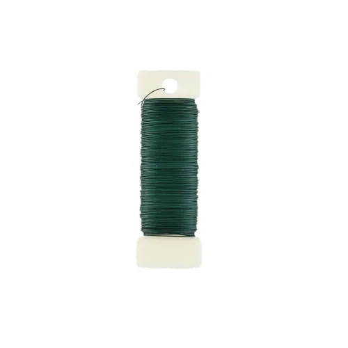 Vista 9 de HAHIYO Alambre Negro de Calibre 22 - 1 Rollo, 38 Yardas (115 Pies) Alambre Floral Flexible para Manualidades, Coronas de Navidad, Arreglos