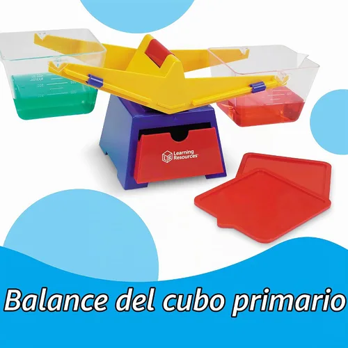 Vista 6 de Learning Resources – Balanza de enseñanza primaria con cubetas