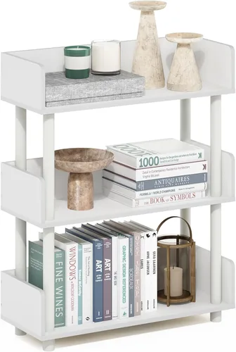 Vista 52 de Furinno Turn-N-Tube Organizador de encimera de cocina, estante organizador de encimera de esquina de 2 niveles, estante esquinero, para cocina