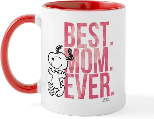 Vista 18 de CafePress Springtime Snoopy - Taza de café de cerámica, taza de té, 11 onzas