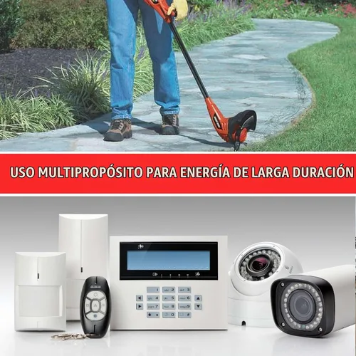 Vista 6 de Casil 12V 3.3AH recargable sellada plomo ácido SLA AGM batería reemplaza 12volt 3ah 3.2ah 3.4ah