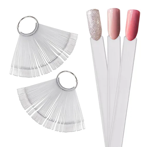 Vista 9 de Beauticom - Palillos transparentes para uñas (cantidad: 100 piezas)