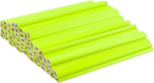 Vista 14 de GRAPHITE Lápices de Carpintero de Mina Dura a Granel - (1) Paquete de 12 Piezas Lápiz de Madera para Construcción #2 (HB) - Negro