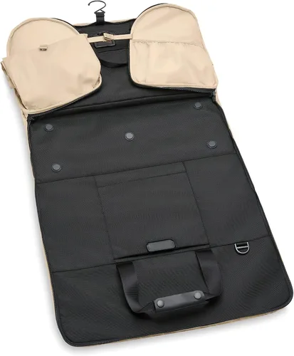 Vista 10 de Briggs & Riley, Negro, bolsa de lona para ropa de 22 pulgadas, Negro -, Bolsa de lona para ropa