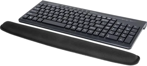 Vista 6 de Allsop® Reposamuñecas de espuma viscoelástica, negro