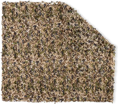Vista 11 de BASSDASH Red de camuflaje con malla de camuflaje resistente al agua para caza, fiesta, persiana