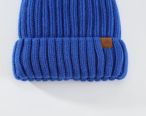 Vista 7 de Home Prefer Gorro de invierno para hombre, gorro de punto de vellón, gorro cálido para hombre y mujer