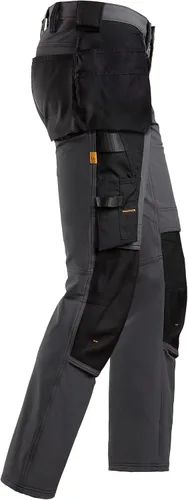 Vista 4 de Snickers Workwear AllroundWork 6271 - Pantalones elásticos completos con bolsillos para funda