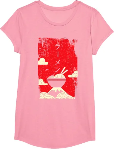 Vista 82 de Ramen Noodles Camiseta de arte japonés, Negro