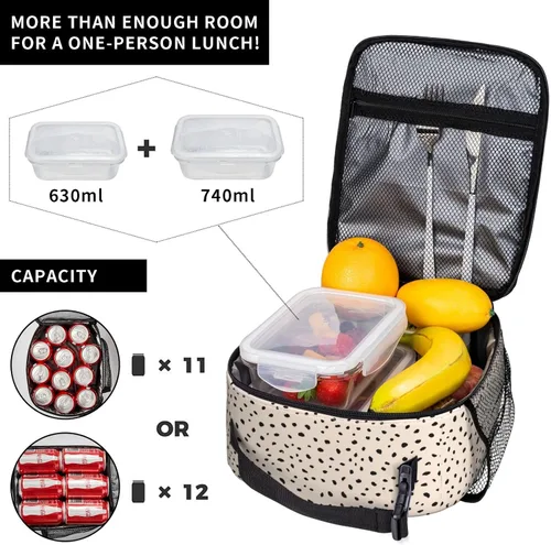 Vista 9 de Gianlaima Fiambrera aislada de fútbol americano para mujeres y hombres, bolsa de almuerzo portátil reutilizable para oficina, trabajo, viajes