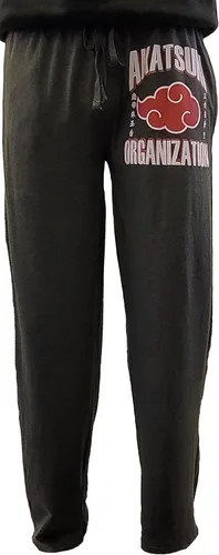 Vista 2 de Ripple Junction Naruto Shippuden Akatsuki Organization - Pantalón de descanso para adultos