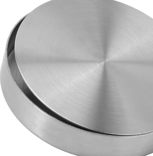 Vista 6 de Stainless Steel Hamburger Press with Adjustable Handle, 304 Food Grade Burger Patty Mold for DIY Rice Ball Sandwich Egg, Compact BBQ Kitchen Tool