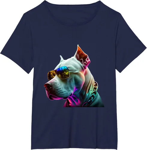 Vista 20 de Dogo Argentino Dogs Dogo Argentinos Camiseta, Negro