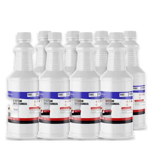 Vista 3 de Alliance Chemical n-Heptano 99% técnico - Botella de 1 pinta - Disolvente industrial de petróleo