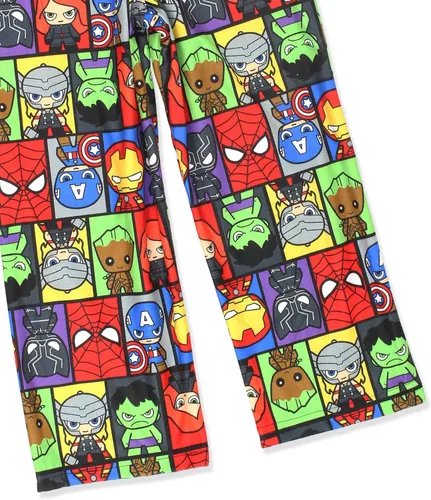 Vista 5 de Marvel Avengers Superheroes - Pantalones de pijama para niños