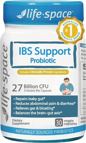 Vista 13 de Life-Space Probióticos bióticos intestinales para regularidad, porción de 2 meses, 20 mil millones de UFC y 5 cepas, apoya el movimiento intestinal
