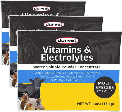 Vista 2 de Durvet Vitaminas y electrolitos Conc, 4 oz (113.4g)