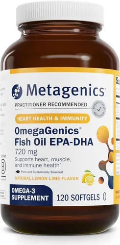 Vista 6 de Metagenics UltraFlora Women's & OmegaGenics EPA-DHA 720-30 unidades de UltraFlora Women's para la salud vaginal - 120 cápsulas blandas de EPA-DHA