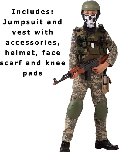 Vista 2 de Rubie's Child's Camo Trooper Costume