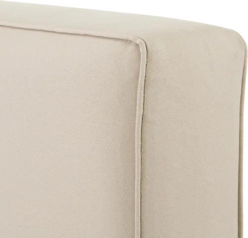 Vista 6 de Classic Accessories Montlake - Funda deslizante para cojín de asiento rectangular resistente al agua de 21 x 19 x 5 pulgadas para exteriores, funda