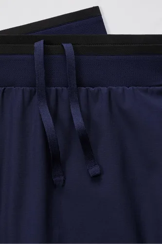 Vista 6 de Fabletics The Fundamental Short II para hombre (con forro), ejercicio, correr, entrenamiento, gimnasio, yoga, ultra ligero
