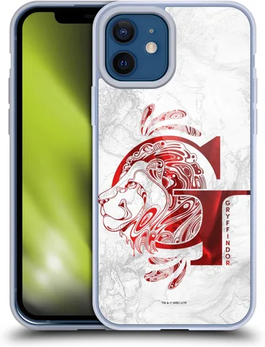 Vista 48 de Head Case Designs Funda de gel con licencia oficial de Harry Potter Gryffindor Aguamenti Deathly Hallows IX [grado militar] compatible con Apple