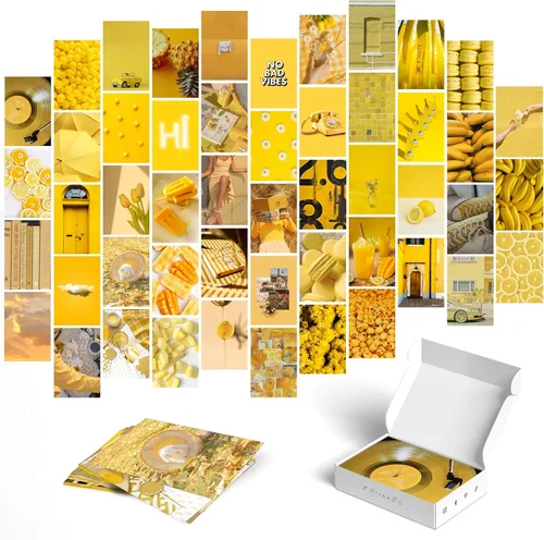 Vista 21 de Y2K BOO Kit de Collage de Pared Dark Academia - 50 Fotos Clásicas y Misteriosas de 4"x6" para Decoración de Dormitorio, Regalo para Chicas