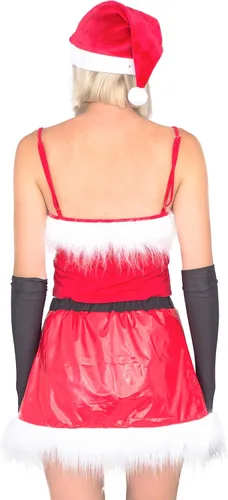 Vista 6 de Mean Girls Jingle Bell - Disfraz de Papá Noel para Halloween