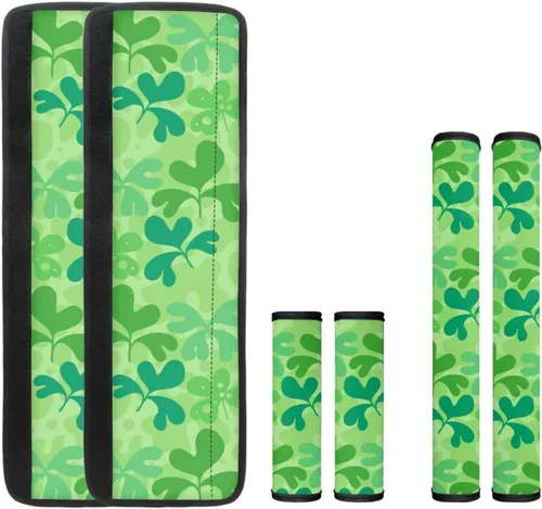 Vista 30 de 6 fundas para manija de puerta de refrigerador de Acción de Gracias, cubierta de manija de nevera de otoño, hoja de arce, protector de manija