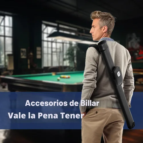 Vista 6 de Trymaker Estuche para Taco de Billar, Estuche Rígido 1×1 para Palo de Billar que Contiene 1 Taco Completo de 2 Piezas (No para Tacos de 3/4), Hecho