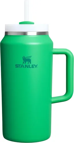 Vista 293 de STANLEY Quencher H2.0 Vaso Térmico con Asa y Pajita 64 oz Tapa Flowstate de 3 Posiciones Gran Capacidad para Viajes y Deportes Vaso de Acero