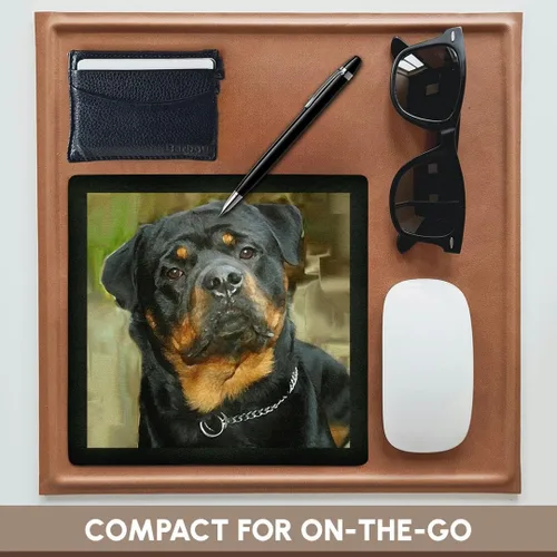 Vista 4 de 3dRose LLC 8 x 8 x 0.25 inches Mouse Pad, Rottweiler Retrato (MP _ _ _ _ _ _ _ _ _ _ 4341 _ _ _ _ _ _ _ _ _ _ 1)