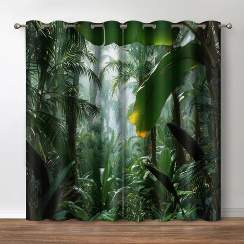 Vista 9 de Jekeno Cortinas blancas y negras para ventana, diseño moderno de ladrillo abstracto en 3D, cubos futuristas, geométricos, cuadros, bolsillo