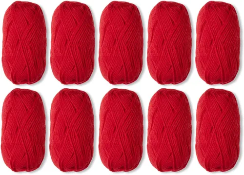 Vista 3 de Knit Picks Wool of the Andes Tan - Paquete de hilo de lana 100% para tejer Almendra